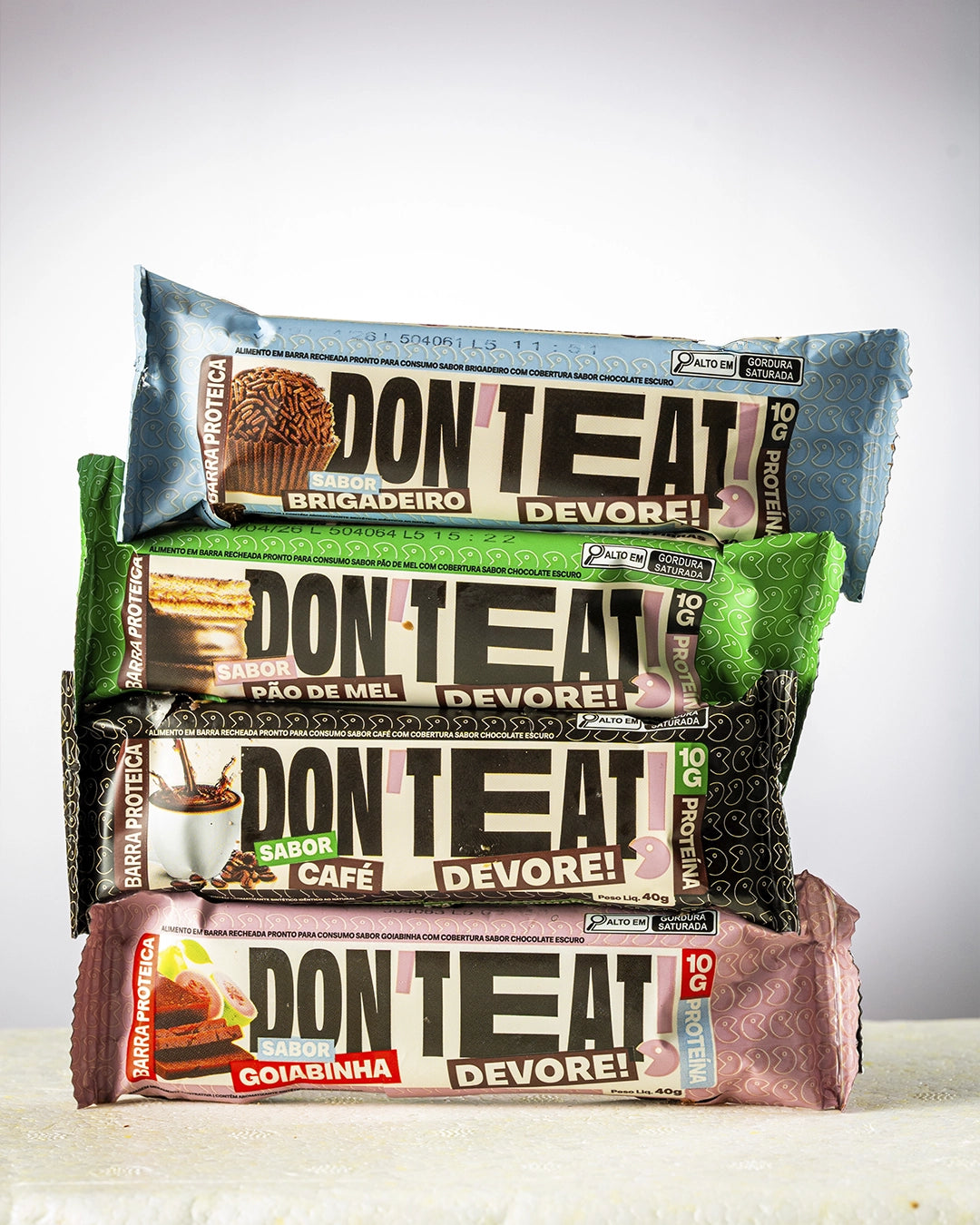 Don't Eat Barra - Kit Misto - Caixa C/4 Unidades (40g)