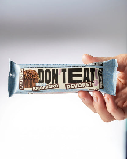 Don't Eat Barra - Sabor Brigadeiro - Caixa C/12 Unidades (40g)