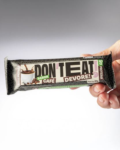 Don't Eat Barra - Sabor Café - Caixa C/12 Unidades (40g)