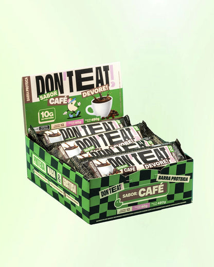 Don't Eat Barra - Sabor Café - Caixa C/12 Unidades (40g)