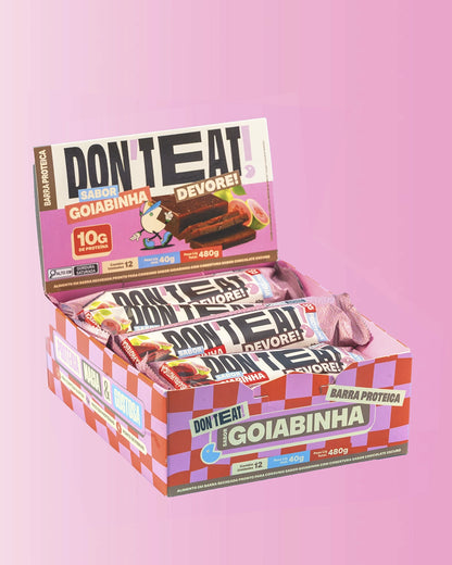 Don't Eat Barra - Sabor Goiabinha - Caixa C/12 Unidades (40g)